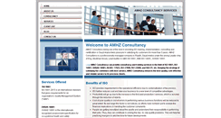 Desktop Screenshot of amhzconsultancy.com