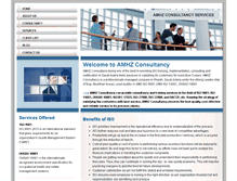 Tablet Screenshot of amhzconsultancy.com